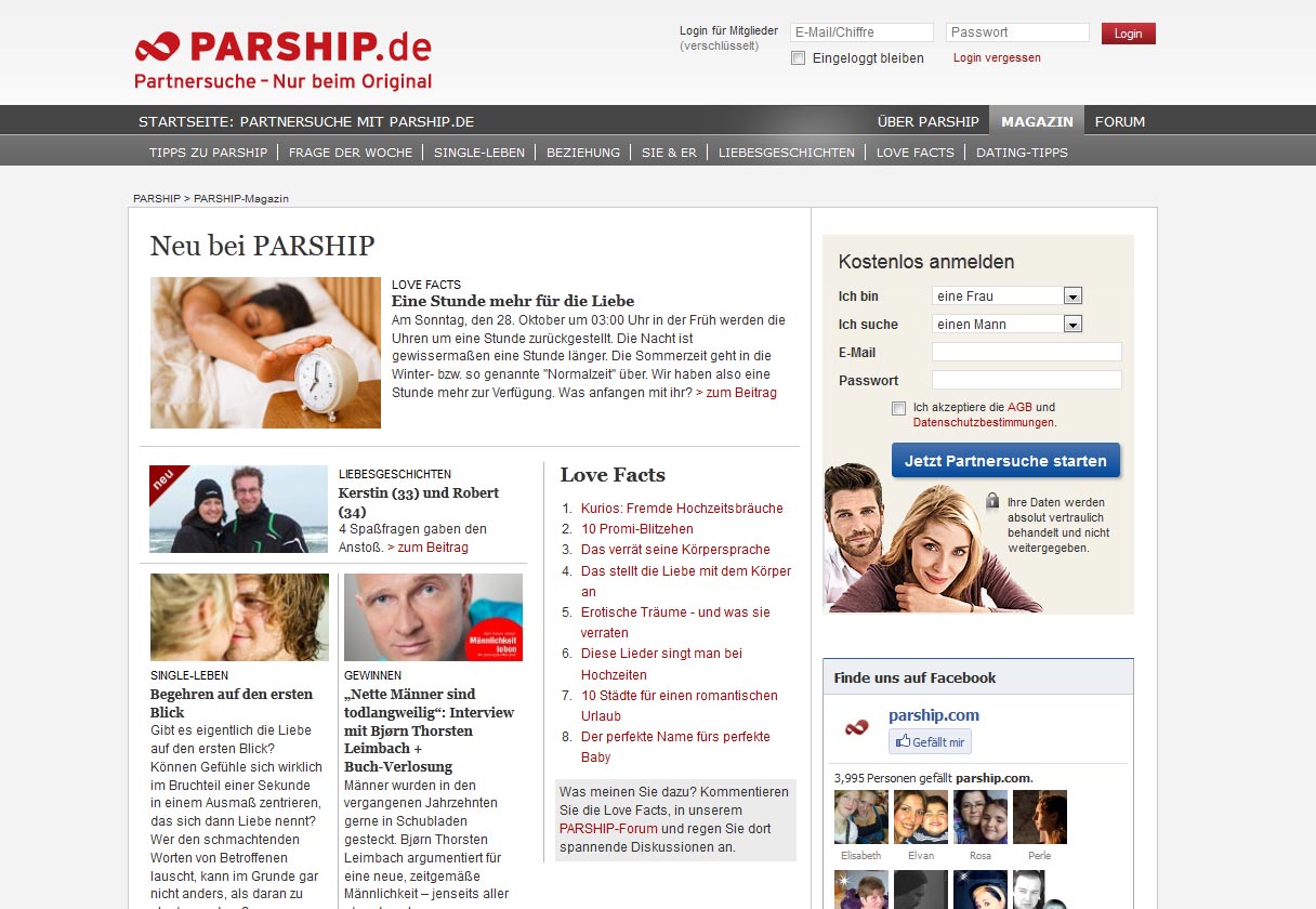 parship gehalt