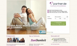 Gestaltung & Aussehen der Webseite von Partner.de 2012